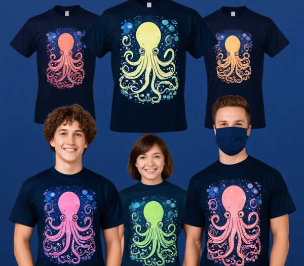 Playera Octopus Team - Image 2